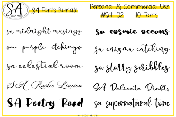 A Deep Dive into the Script and Handwritten Bundle 3 Fonts