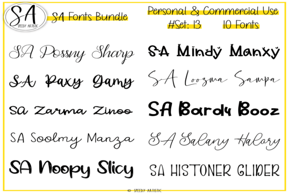 Adding Editorial Personality with Script and Handwritten Bundle 13