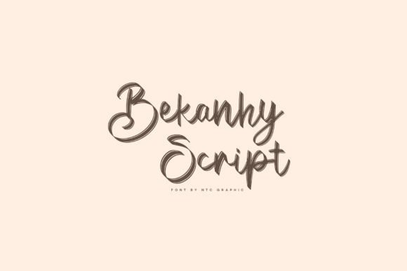 Bekanhy Script: A Font for Modern Digital Elegance