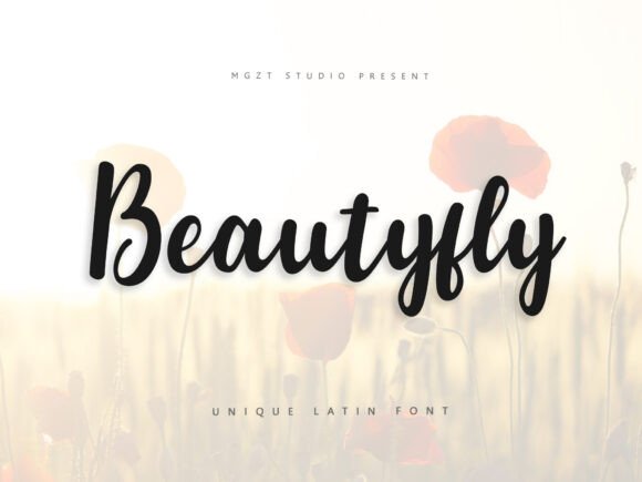 Crafting a Signature Style with Beautyfly Script Font