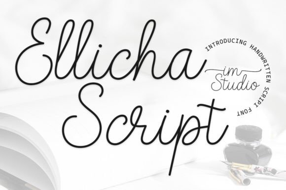 Ellicha Script: A Signature Typeface for Modern Digital Branding