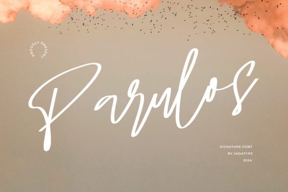Parulos: An Elegant Script Font for Consistent Business Branding