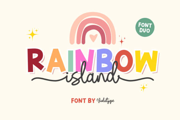 Rainbow Island: The Font Pair That Elevates Your Brand Story