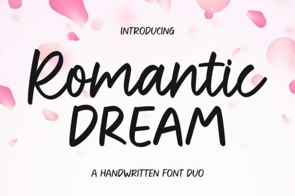 Romantic Dream: A Typographic Pair for Editorial Mood