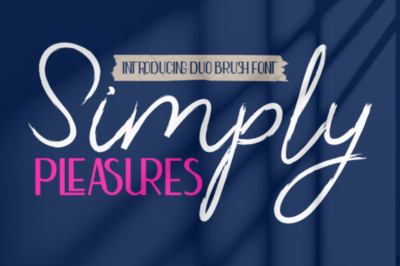 Simply Pleasures Font Duo: A Web Designer's Toolkit for Modern Typography