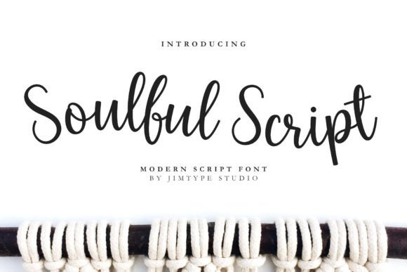 Soulful Script: A Font That Connects Brands and Customers
