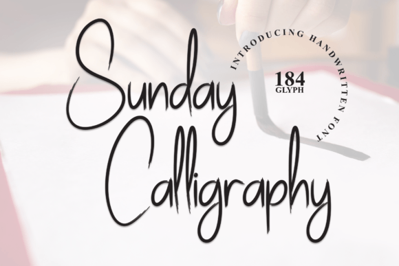 Sunday Calligraphy: A Stylish Font for Consistent Branding