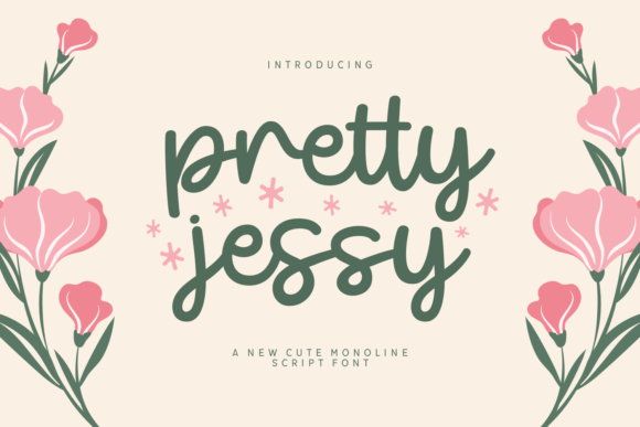 The Calm Beauty of the Pretty Jessy Font