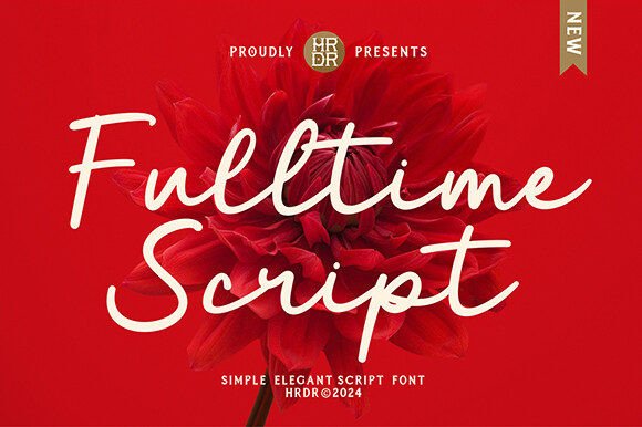 The Fulltime Script Typeface: A Consistent Partner for Your Business Brand