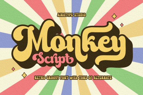 The Monkey Script Font: A Bold Statement for Your Brand