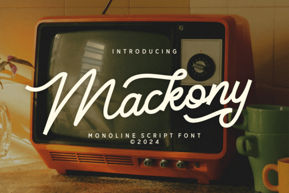 Using Mackony Font for Clear Campaign Graphics